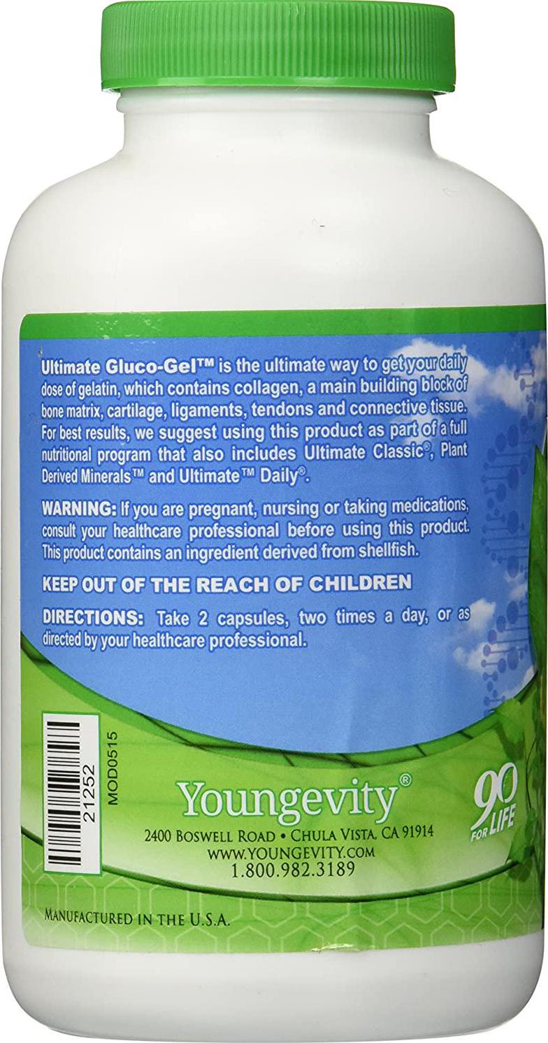 Youngevity Ultimate Gluco-Gel - 240 capsules