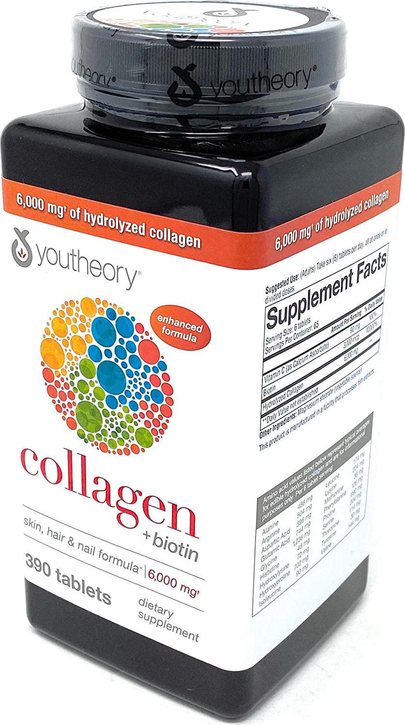 Youtheory Collagen Advanced Formula Tablets