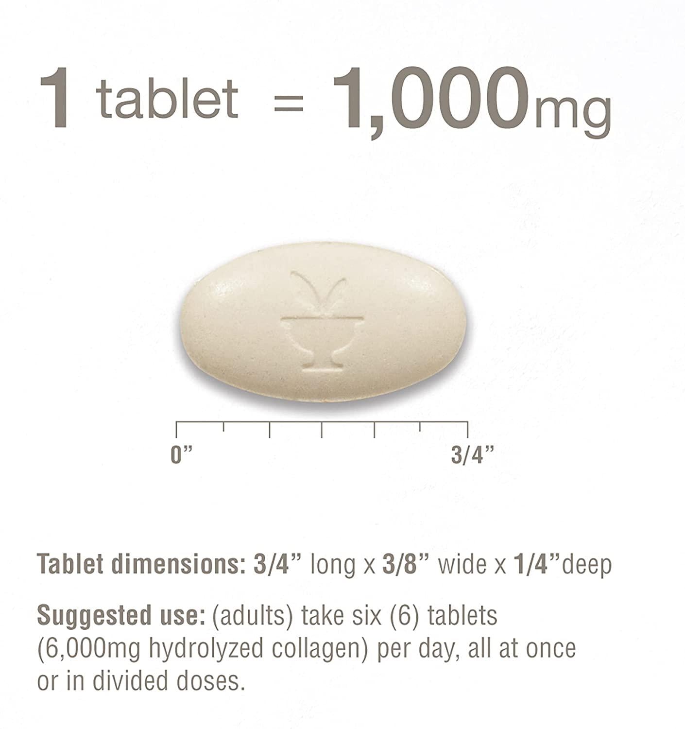 Youtheory Collagen Advanced with Vitamin C, 160 Count (1 Bottle)