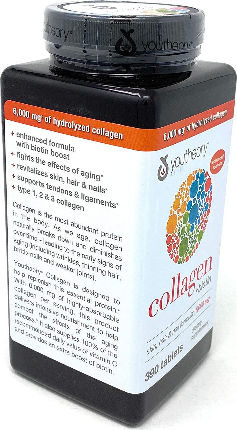 Youtheory Collagen Advanced Formula Tablets