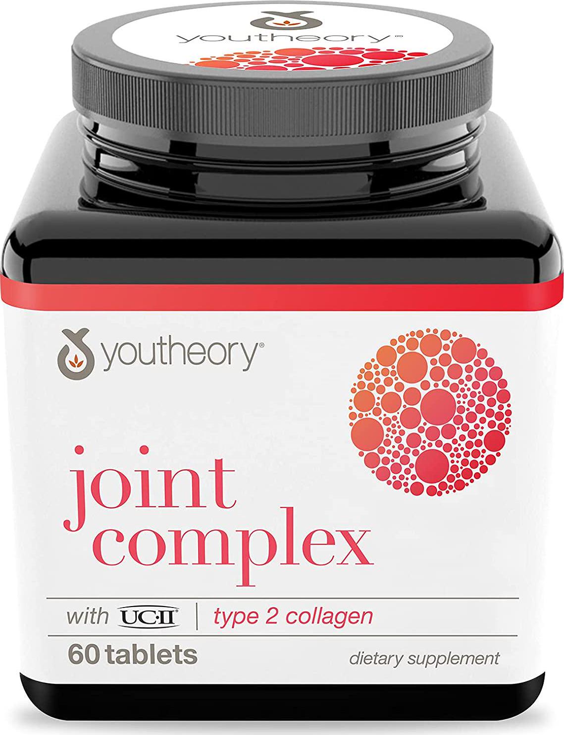 Youtheory Joint Complex with UC-II, 60 Count (1 Bottle)