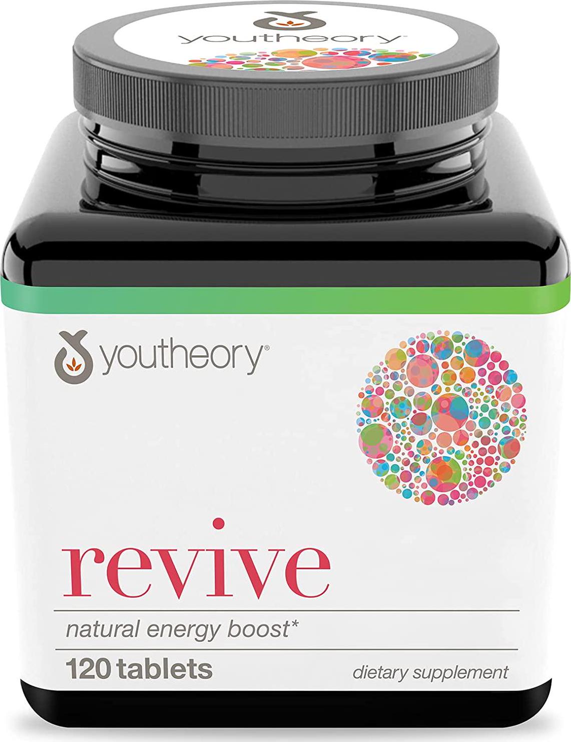 Youtheory Revive Advanced, 120 Count (1 Bottle)