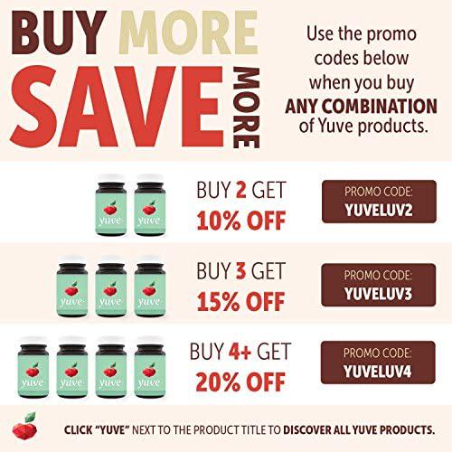 Yuve Vegan Liquid Daily Multivitamin - Vitamins A B C D3 E, Zinc, Biotin, Opti MSM, Minerals and Amino Acids Complex (BCAA) - Natural, Non-GMO, Paleo, Sugar and Gluten Free - Cherry and Cranberry - 16oz