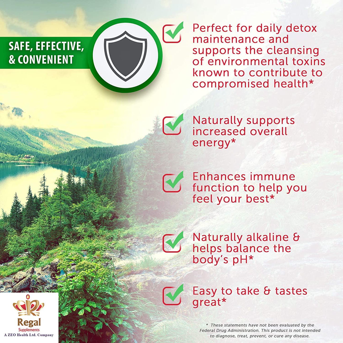 ZETOX | Easy to Take Liquid Zeolite Suspension with B-12 and D3 | Natural Energy and Immune System Booster that Supports Daily Detox and Optimal pH | Max Absorption Alkaline Drops (60 Servings)