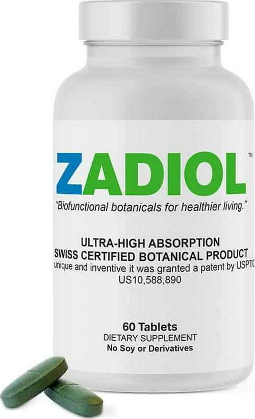 Zadiol – PTSD, Inflammation and Fibromyalgia Supplement with Red Clover (Trifolium pratense) Extract, Mucuna Pruriens (L-Dopa), and Alpha-lipoic Acid (60-Count)