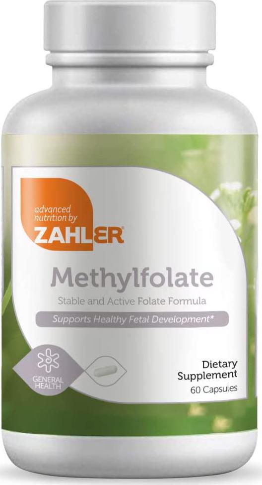 Zahler Methyl Folate 60 Capsules