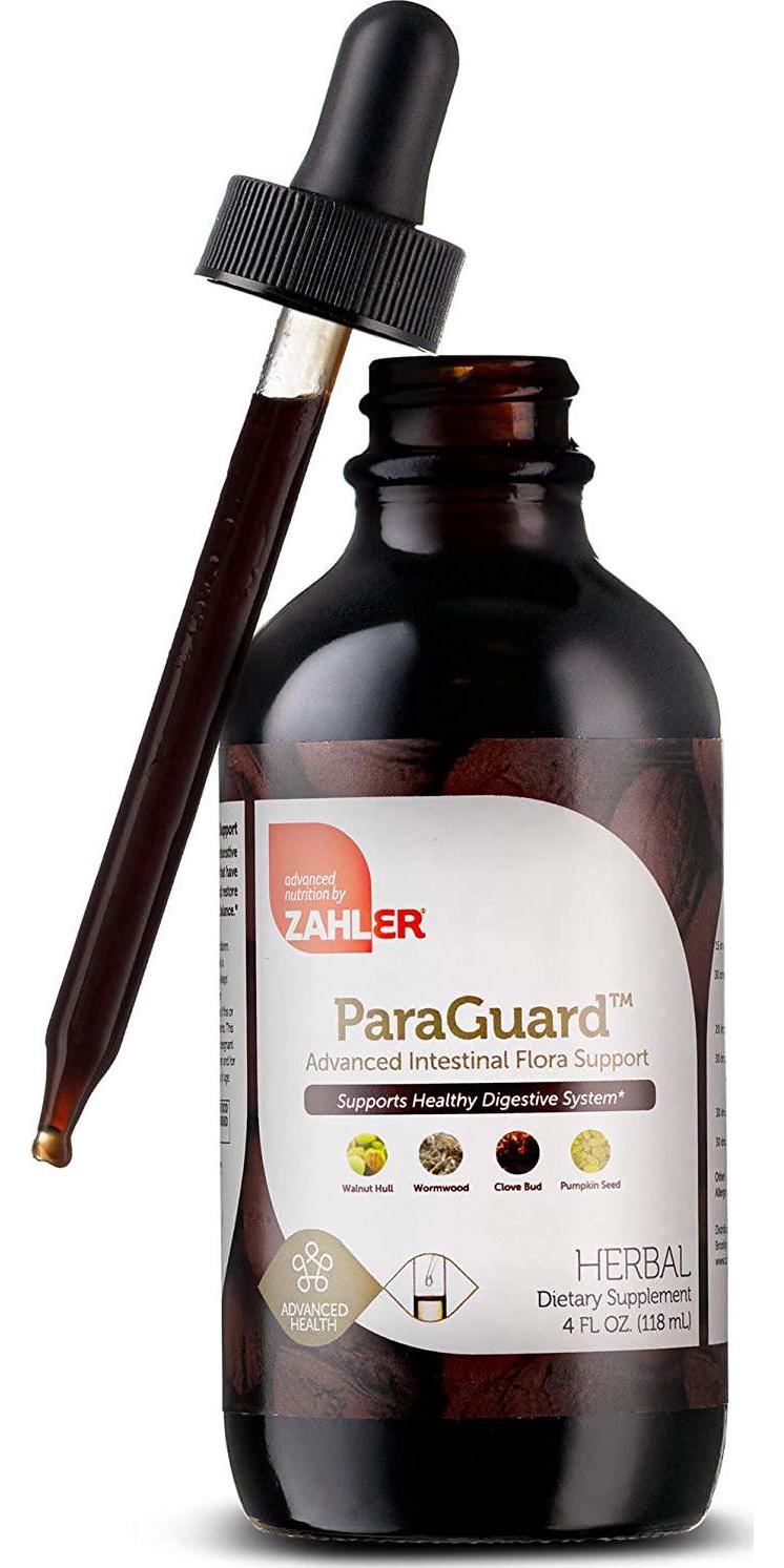 Zahler ParaGuard, Advanced Cleanse and Digestive Supplement, Intestinal Support for Humans with Wormwood, Kosher (4OZ)