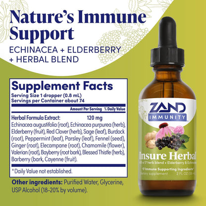 Zand Insure Herbal Immune Support, 2-Ounce