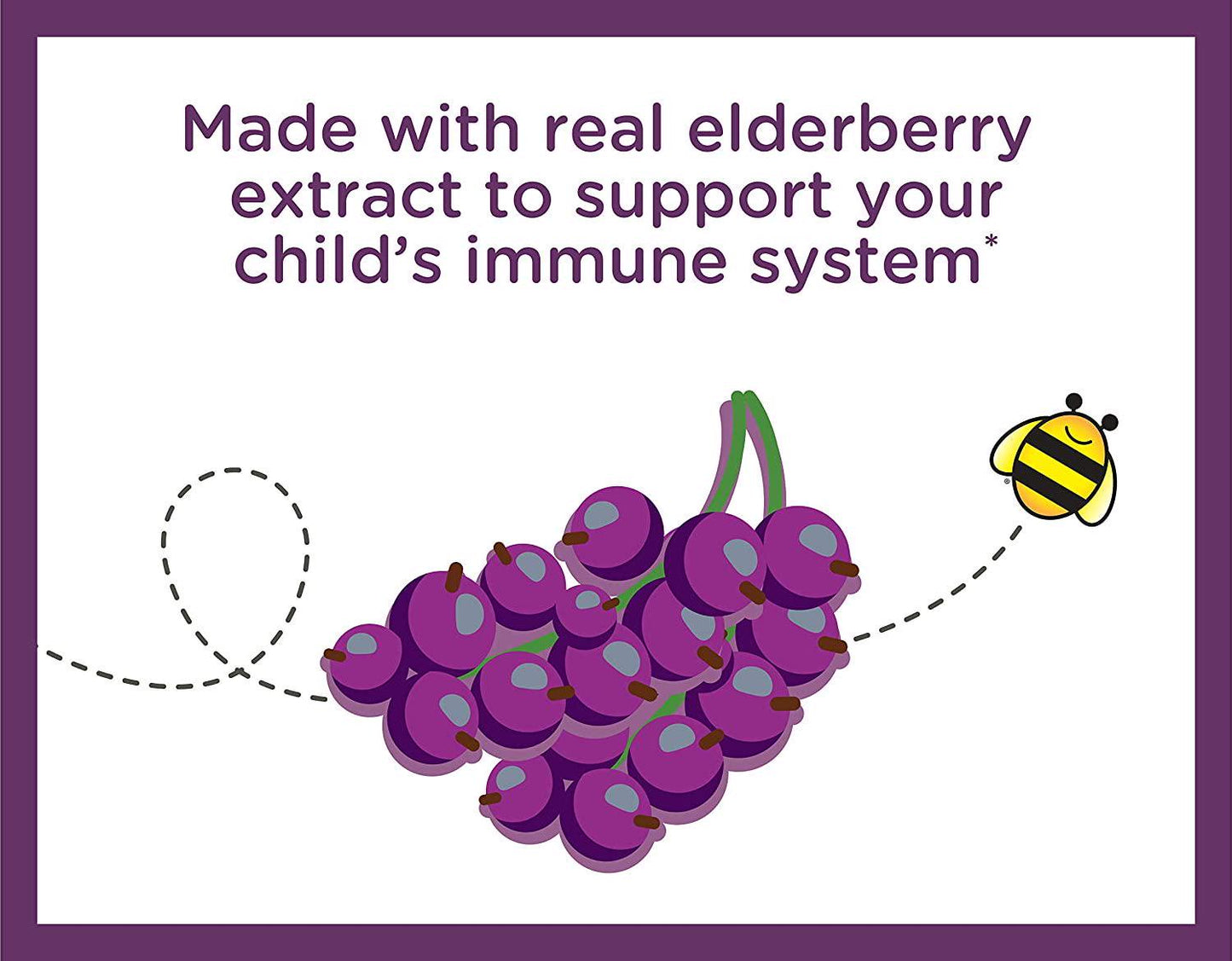 Zarbee's Naturals Children's Complete Multivitamin + Immune Gummies with our Total B Complex and Essential Vitamins, Sweetened with Honey, Natural Mixed Berry Flavors, 70 Gummies