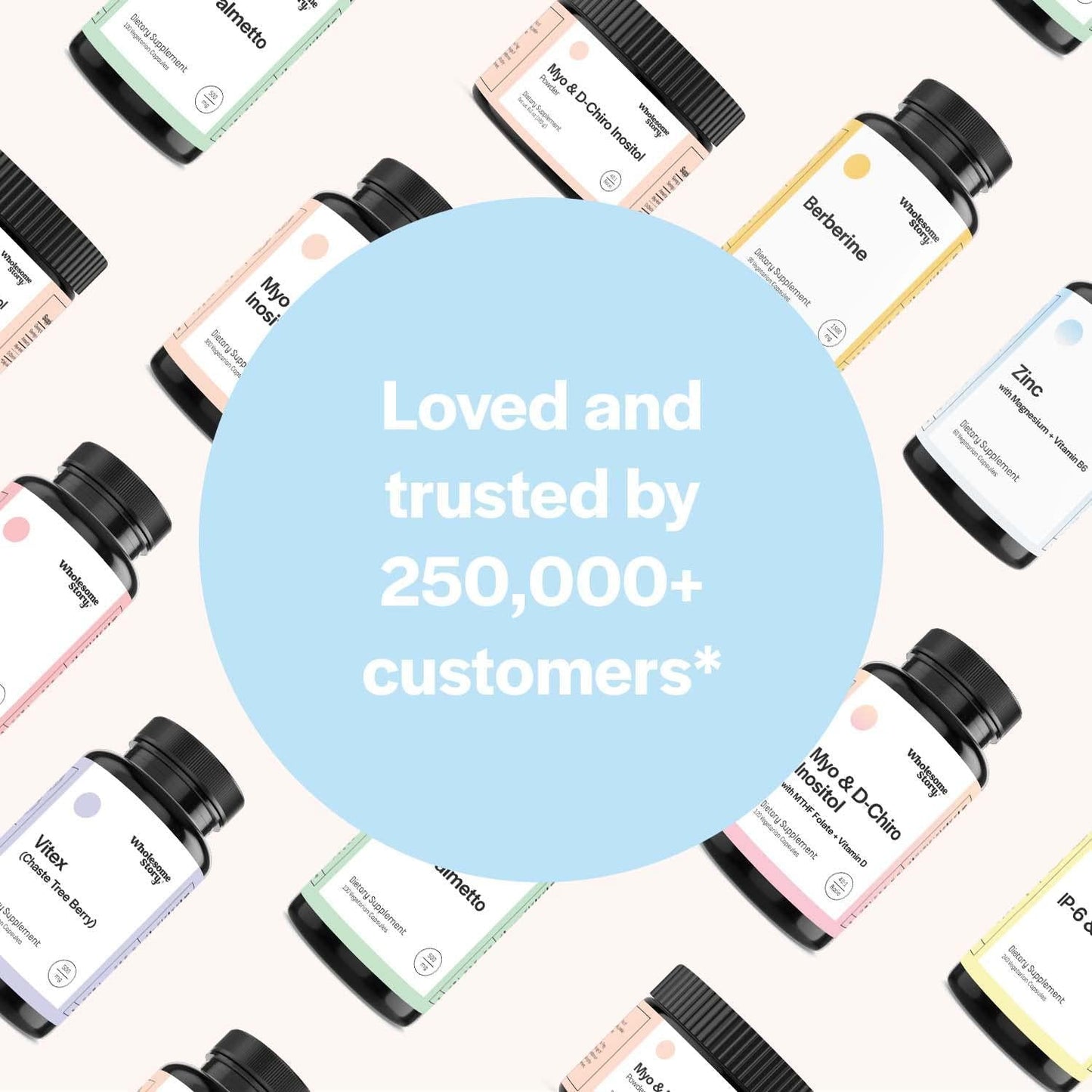 Zinc Picolinate + Magnesium Glycinate + Vitamin B6 by Wholesome Story | 60 Vegetarian Capsules | 30-Day Supply | Support for Immune System, Brain Function, Reproductive Health, Hormonal Balance, PCOS