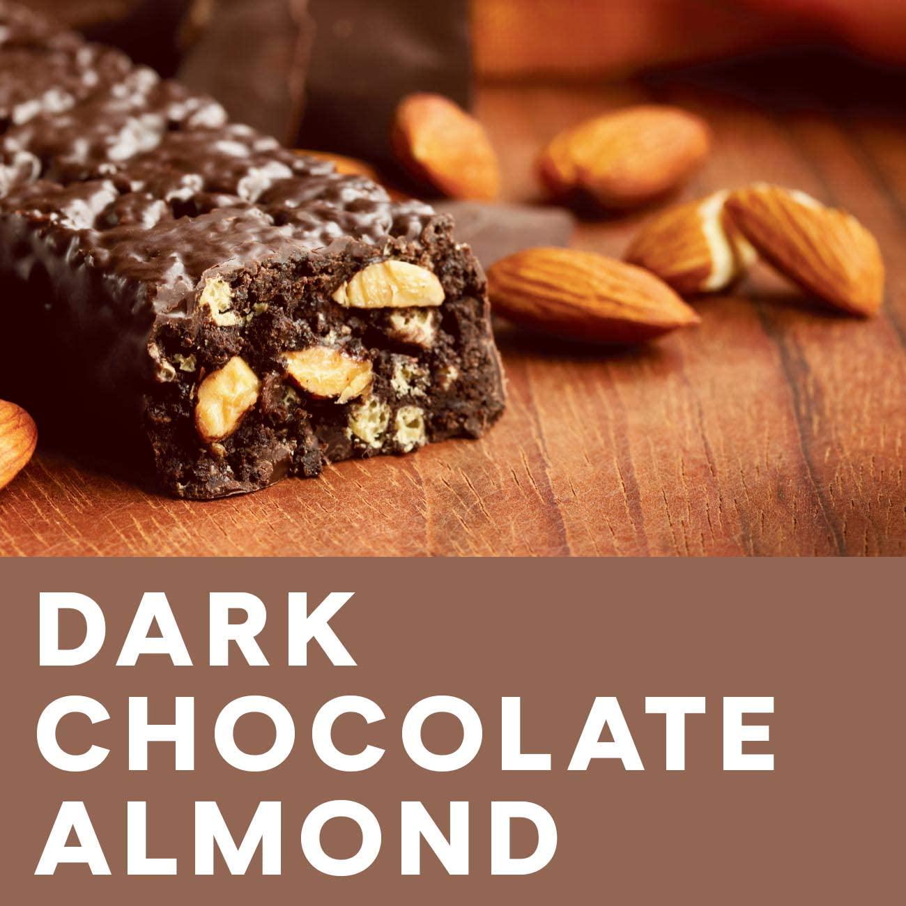 Zone Perfect Protein Bars, Dark Chocolate Almond, 12g of Protein, Nutrition Bars With Vitamins and Minerals, Great Taste Guaranteed, 20 Bars