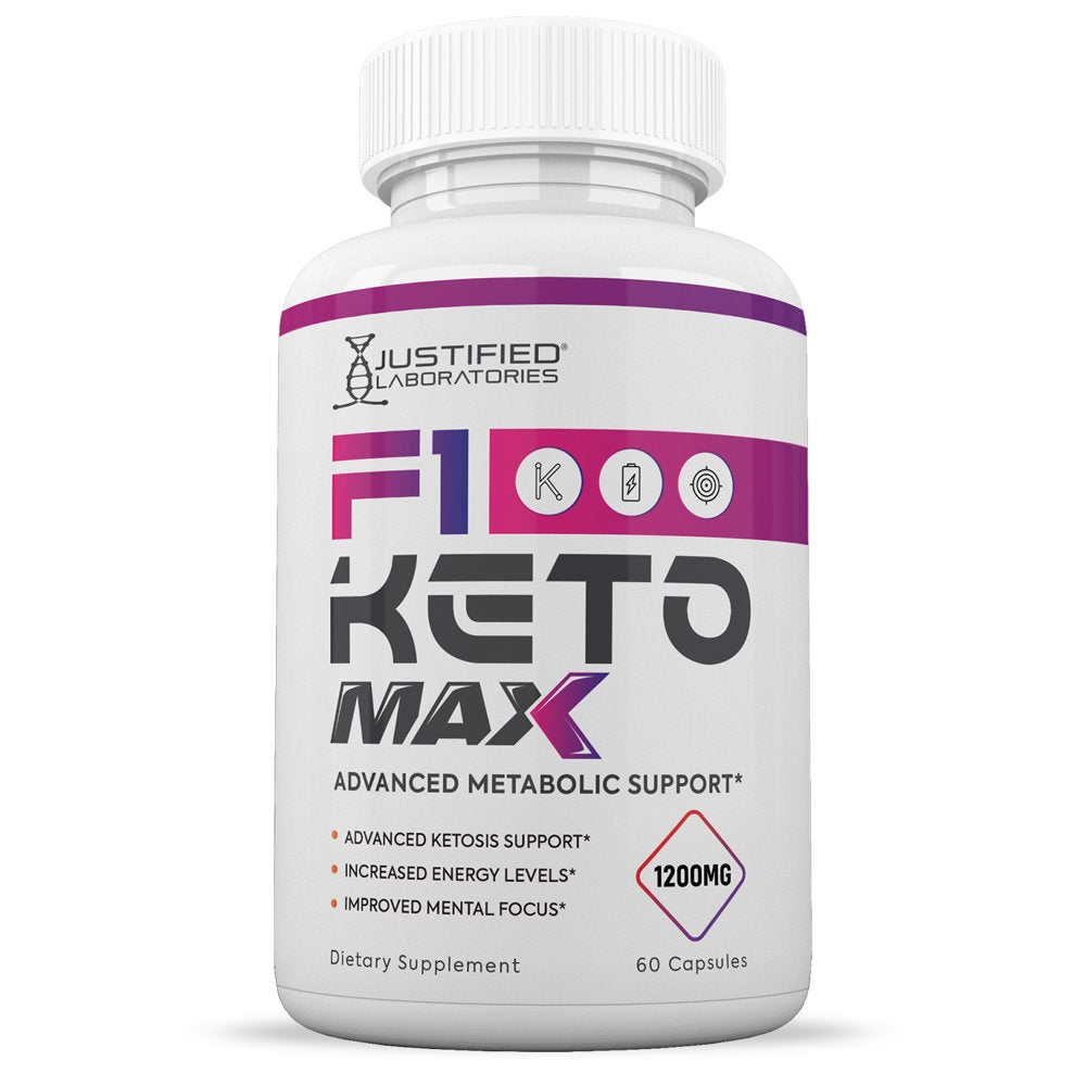 (3 Pack) F1 Keto ACV MAX Pills 1675Mg Alternative to Gummies Dietary Supplement 180 Capsules