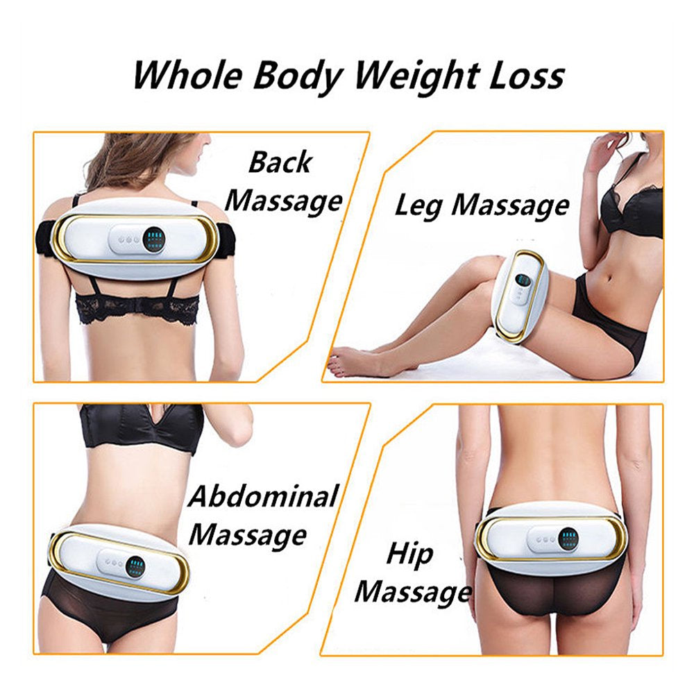 Cellulite Massager Slimming Belly Body Massage Weight Loss Portable Home Fat Burning Waist Button Control Health Instrument