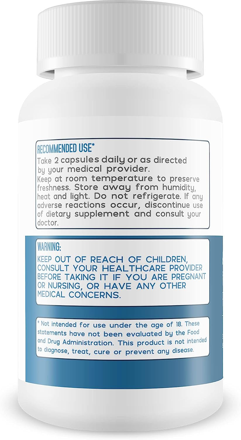 Advanced Memory Formula - by True You Health - Nootropic Brain Supplement - Formulated with Ginkgo Biloba, L-Glutamine, Bocopa Monnieri, Taurine, & More for Memory and Focus - 60 Count