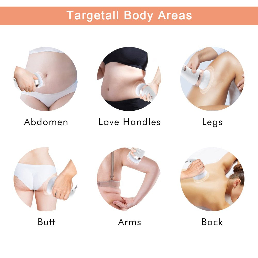 Body Sculpting Machine, Cellulite Massager Belly Waist Butt, Including 6 Massage Washable Pads