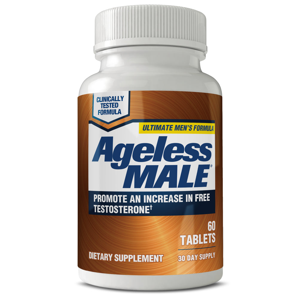 Ageless Male Free Testosterone Booster with Testofen, Capsules, 60 Ct