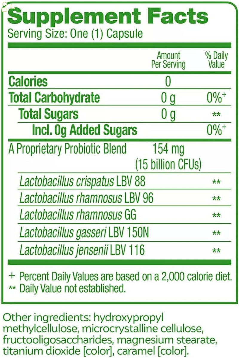 Culturelle Women’S Healthy Balance Daily Probiotics for Women - Supports Digestive, Vaginal and Immune Health, Occasional Diarrhea, Gas & Bloating - Non-Gmo 60Ct
