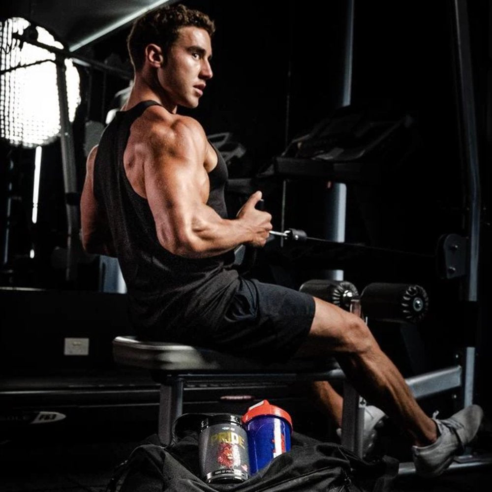 Ehplabs Pride Pre Workout Supplement Powder - Full Strength Pre-Workout Energy Supplement, Sharp Focus, Epic Pumps & Faster Recovery - Blue Slushie (40 Servings)