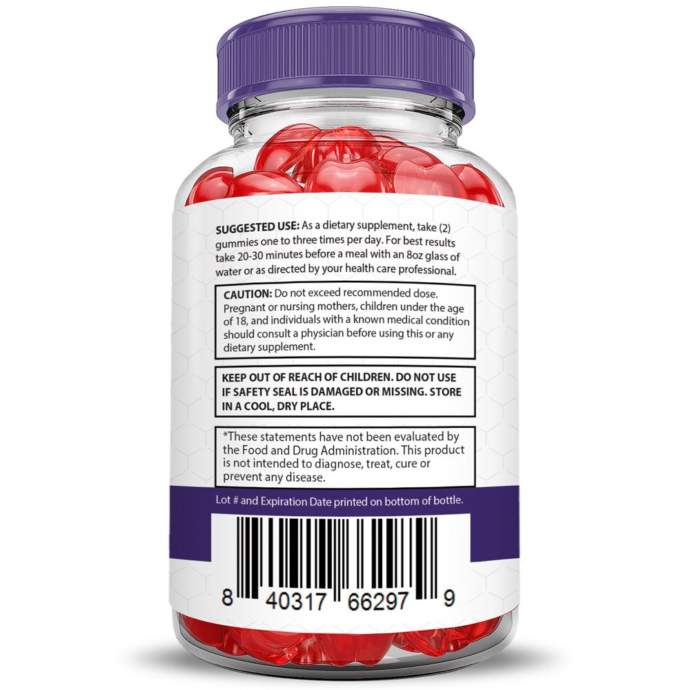 Belly Blast Keto ACV Gummies 1000MG Dietary Supplement 60 Gummys