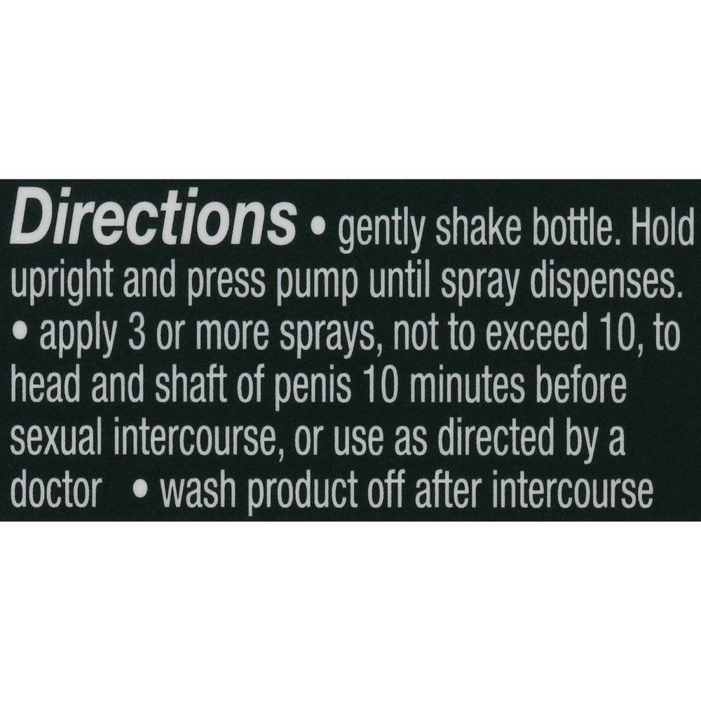 Promescent Delay Spray for Men - Lidocaine Spray for Climax Control to Last Longer, 2.6 Ml