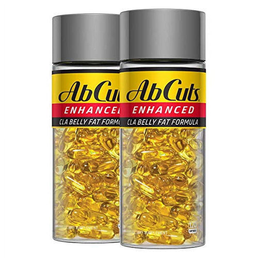 Ab Cuts Enhanced CLA Belly Fat Formula Â€“ 240 Softgels Â€“ Men & Women, Non Stimulating Â€“ Contains Fish Oil, Flax Seed Oil, Avocado Oil, Vitamin D3, Vitamin E