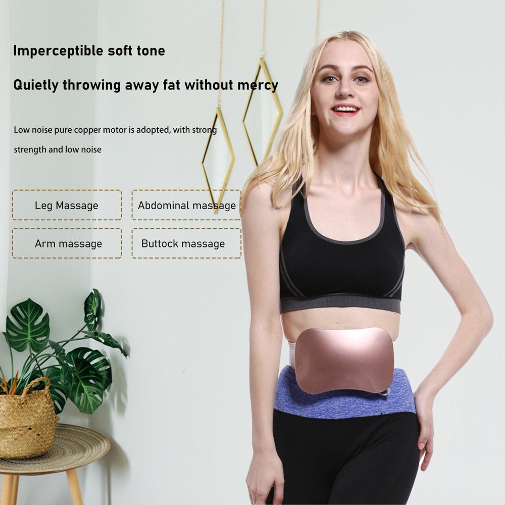 AIEOTT Slimming Belt Abdominal Massager Portable Weight Loss Machine with 10 Kinds of Vibration Strength for Women Men