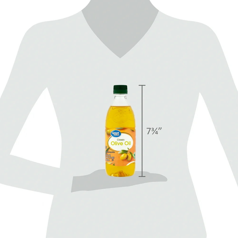 Great Value Classic Olive Oil, 17 Fl Oz