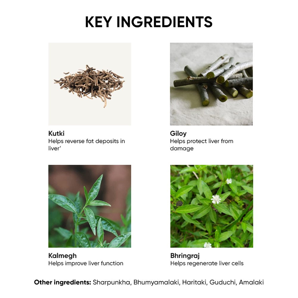 DR. VAIDYA'S New Age Ayurveda Liver Care - a Complete Liver Protector That Supports Liver Health and Helps with Fatty Liver Pack of 2 (30 Capsules)