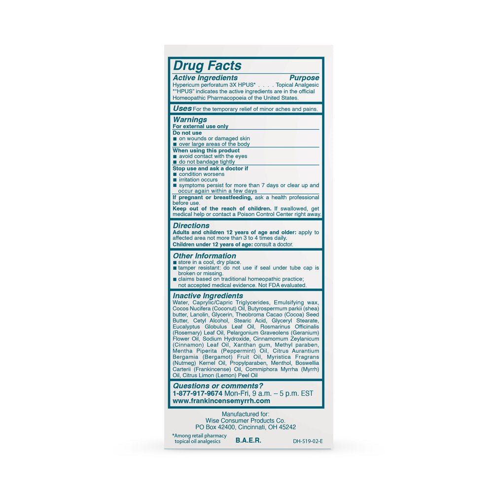 Frankincense & Myrrh Intensive Foot Therapy Lotion