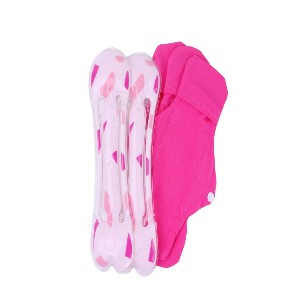 FOMI Hemorrhoid and Perineal Clay Ice Packs 2 Reusable Packs, 3 Washable Sleeves Pregnancy and Postpartum Cold Therapy Compress for Vaginal and Groin Pain Relief Flexible, Freezable Wrap