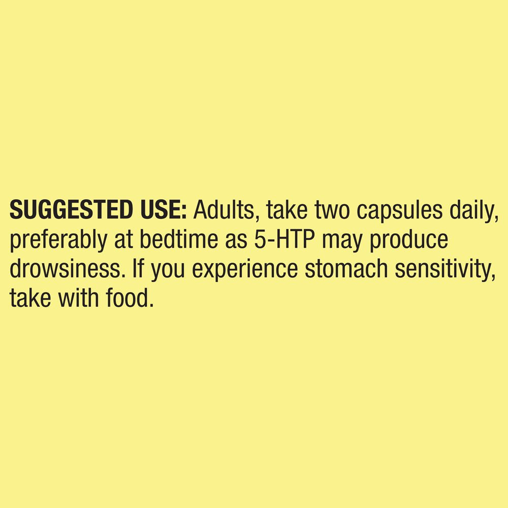 Spring Valley 5-HTP Capsules, 100 Mg, 30 Count