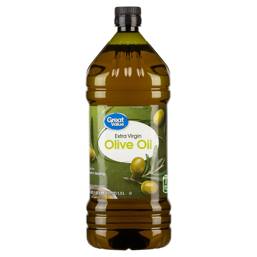 Great Value Extra Virgin Olive Oil, 51 Fl Oz