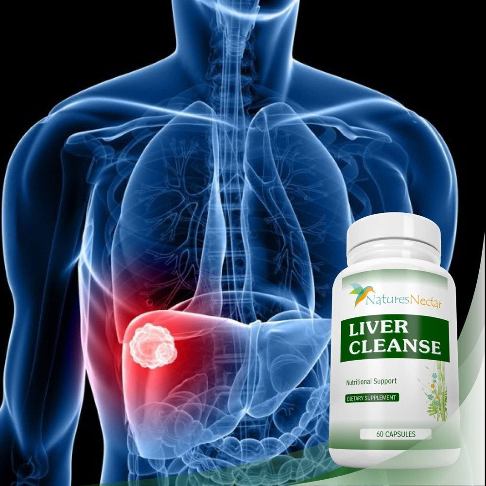Liver Cleanse & Liver Detox Support Supplement - This Liver Detoxifier & Regenerator Formula Can Help Repair an Active Liver plus Aid in the Rescue of a Fatty Liver-Liver Support Supplements