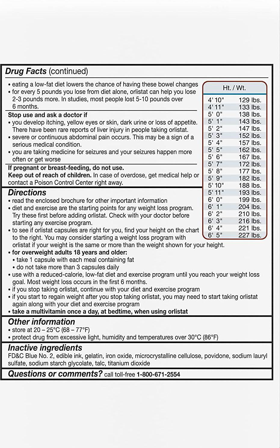 alli Weight Loss Diet Pills, Orlistat 60 mg Capsules, Non Prescription Weight Loss Aid, 120 Count Refill Pack