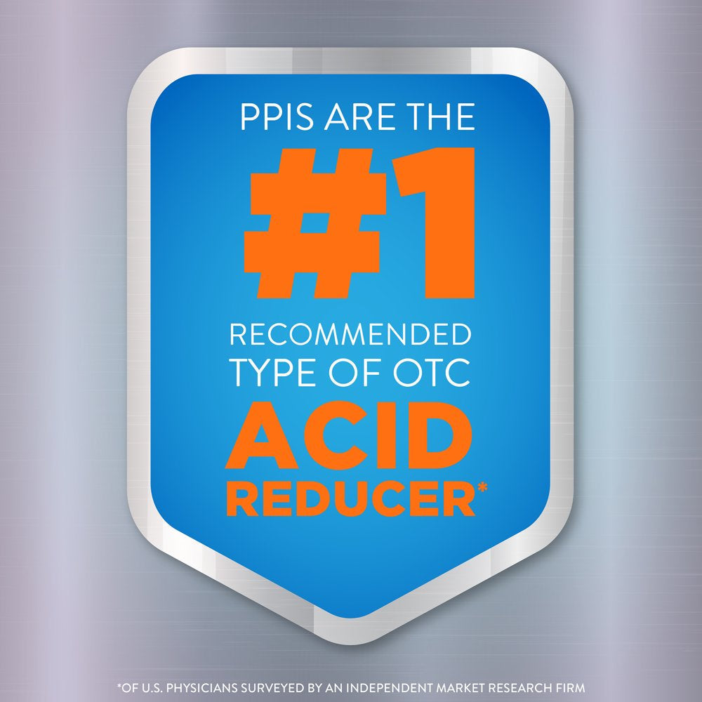 Equate Omeprazole and Sodium Bicarbonate Capsules, 20 Mg/1100 Mg, Acid Reducer, 42 Count