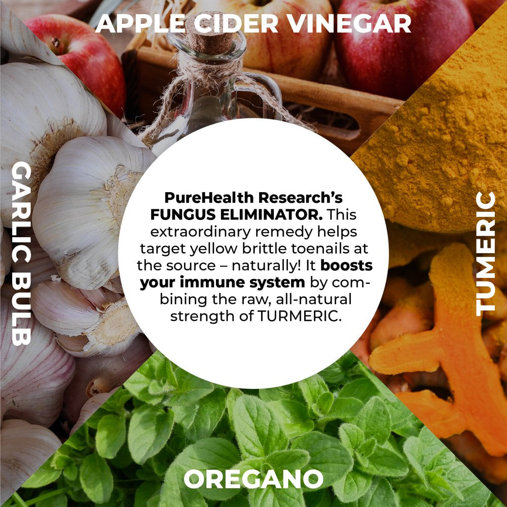 Candida Cleanse Fungus Eliminator, Powerful Oregano Supplement with Caprylic Acid and Oregano Oil Organic by Purehealth Research