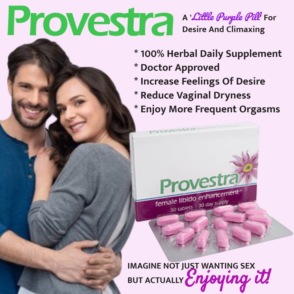 Provestra Female Libido Enhancement Pills, 30Ct