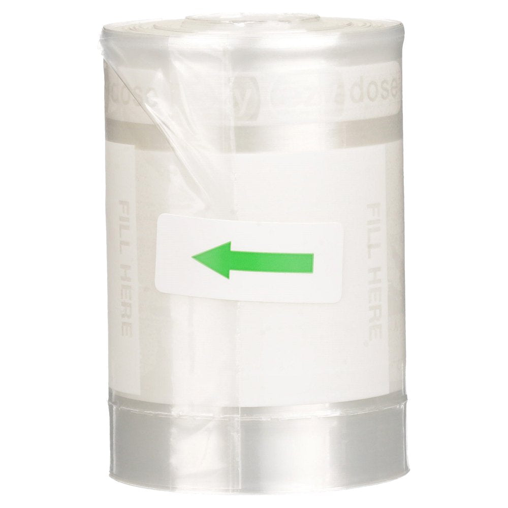 Ezy Dose Pill Pouch Refill Health Bags,1 Roll, 200 Disposable Bags