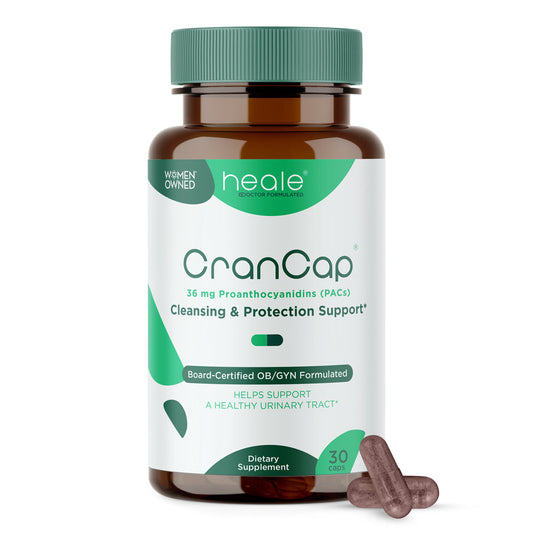 Crancap Cranberry 36Mg 30 Capsules Urinary Tract Health Cranberries Gluten Free, Vegan Friendly, Non-Gmo, USA