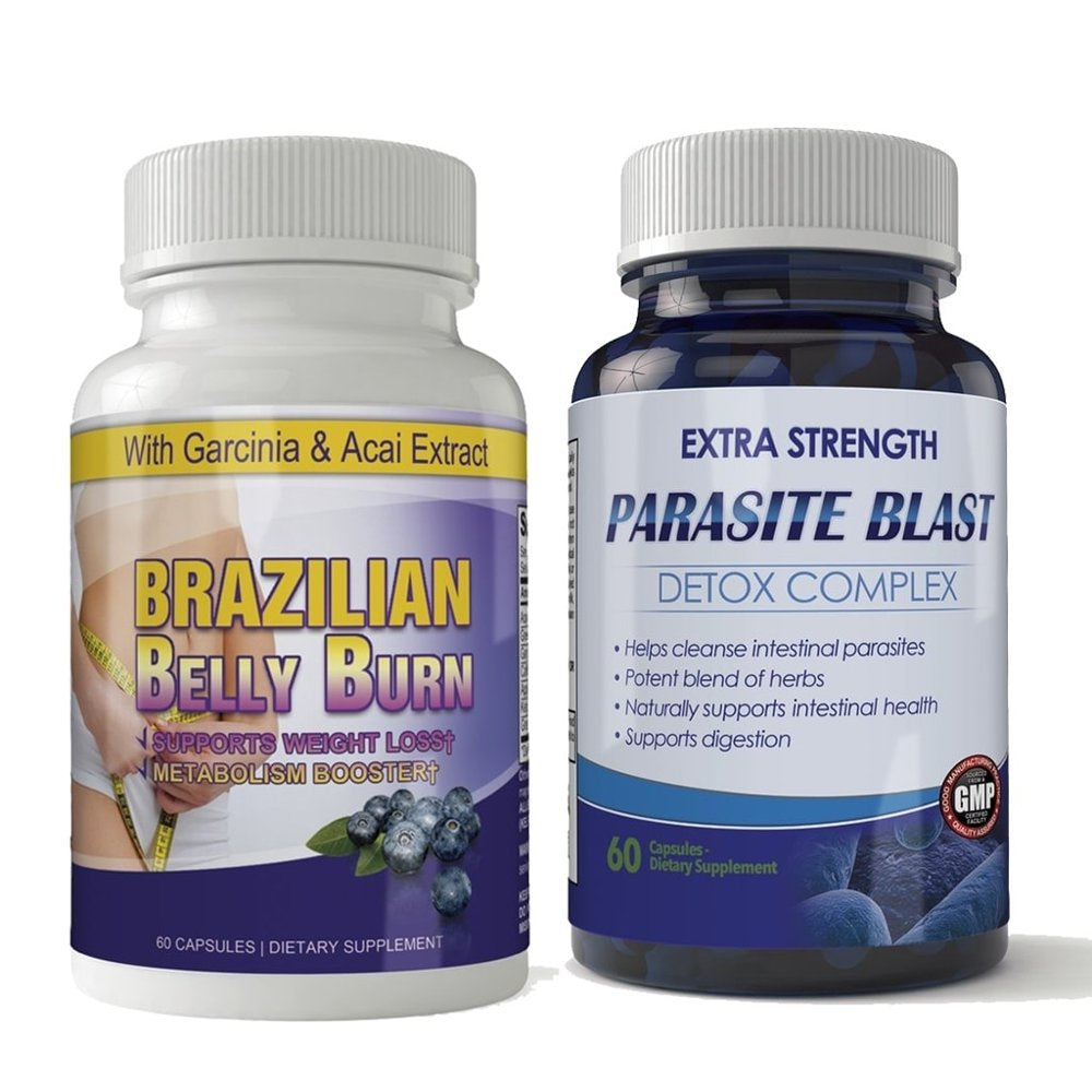 Brazilian Belly Burn and Parasite Blast Combo Pack (2 Sets)