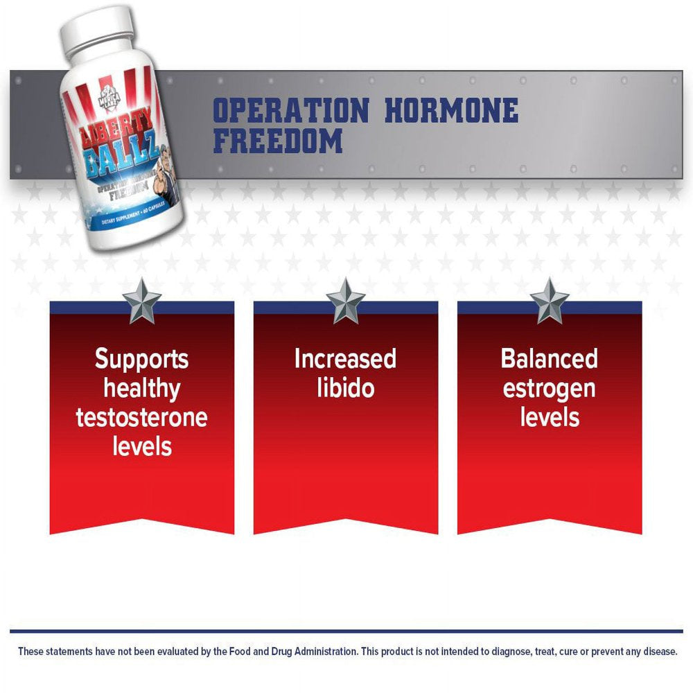 Merica Labz Liberty Ballz Test Booster (60 Capsules)
