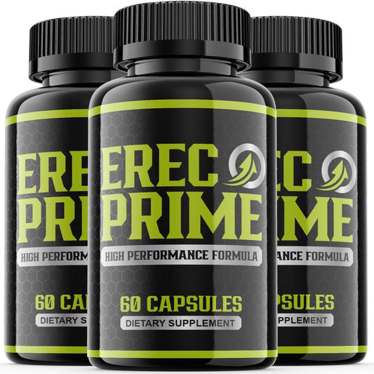 (3 Pack) Erec Prime - Dietary Supplement - 180 Capsules - Nutricity.com.au