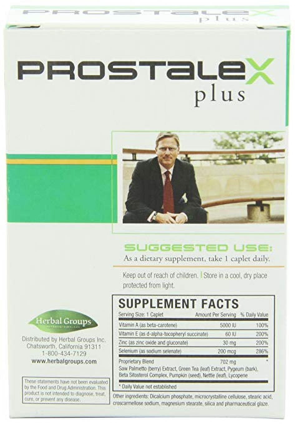Prostalex plus Long Life Solutions Caplets, 30-Count Pack, Prostate Health, by Windmill Health Products