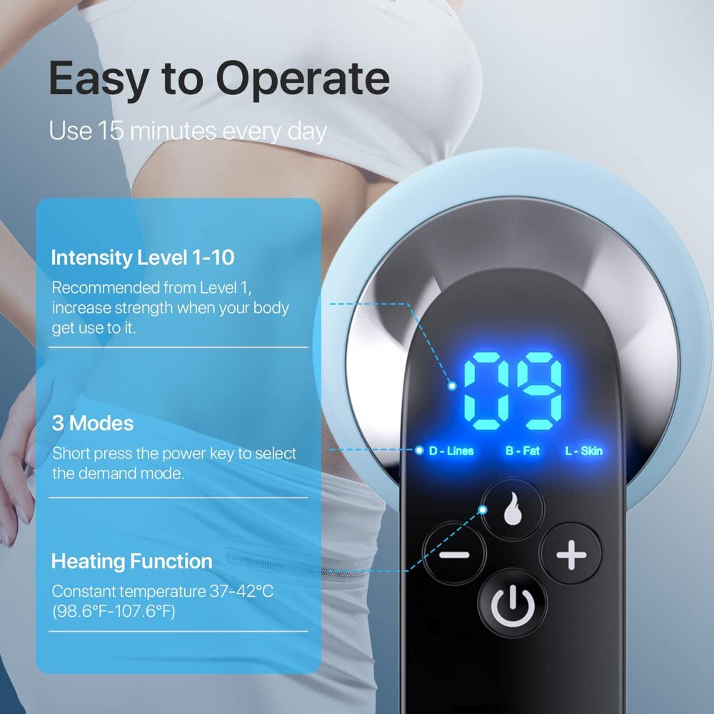 Cellulite Massager,Body Sculpting Massager,Professional Body Sculpting Machine for Belly, Waist, Arm, Leg, Butt