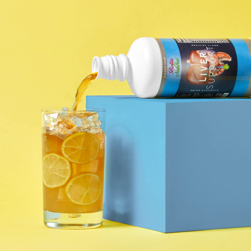 Bella All Natural - Liver Detox Liquid 32 Fl Oz - Detox and Cleanse & Liver Support