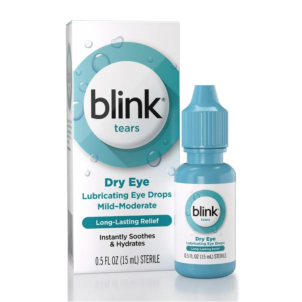 Blink Tears Eye Drops, from Bausch + Lomb, 0.5 Fl Oz