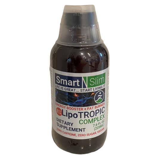 B12 Lipotropic Complex Fat Buster + Energy Booster Liquid Supplement, 15 Days Supply, 7.6 Fluid Oz. SPECIAL BUY 2 BOTTLES GET 3RD BOTTLE FREE