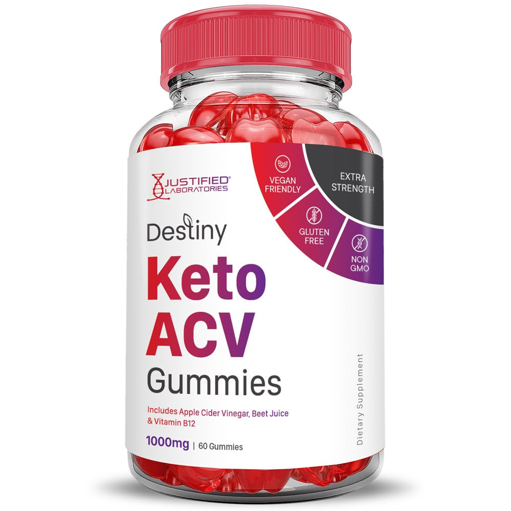 Destiny Keto ACV Gummies 1000Mg & Keto ACV Pills 1275MG Bundle