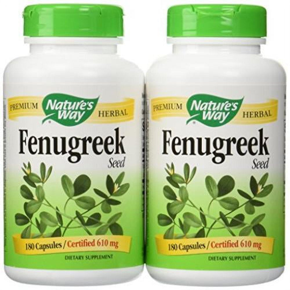 Fenugreek Seed 180 Capsules (Pack of 2)