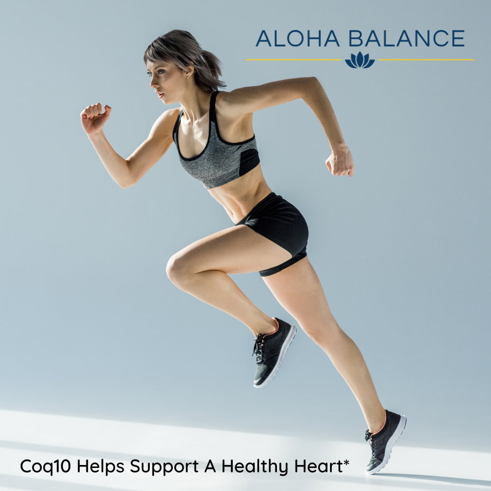 Coq10 - Ubiquinol - Supports Healthy Heart - Fast Absorption - Heart & Cellular Energy by Aloha Balance